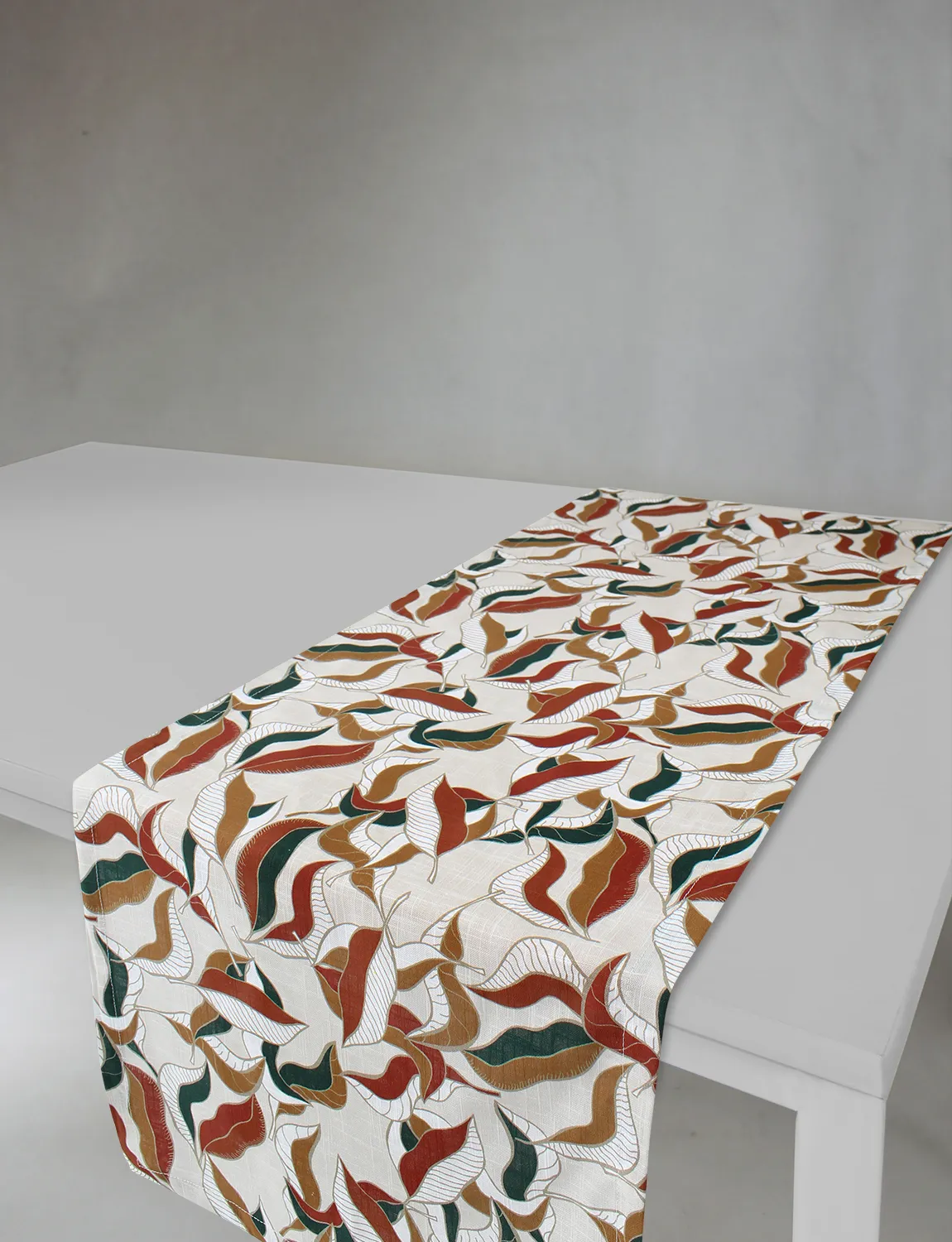 Table runner - Amalie (beige/rust)