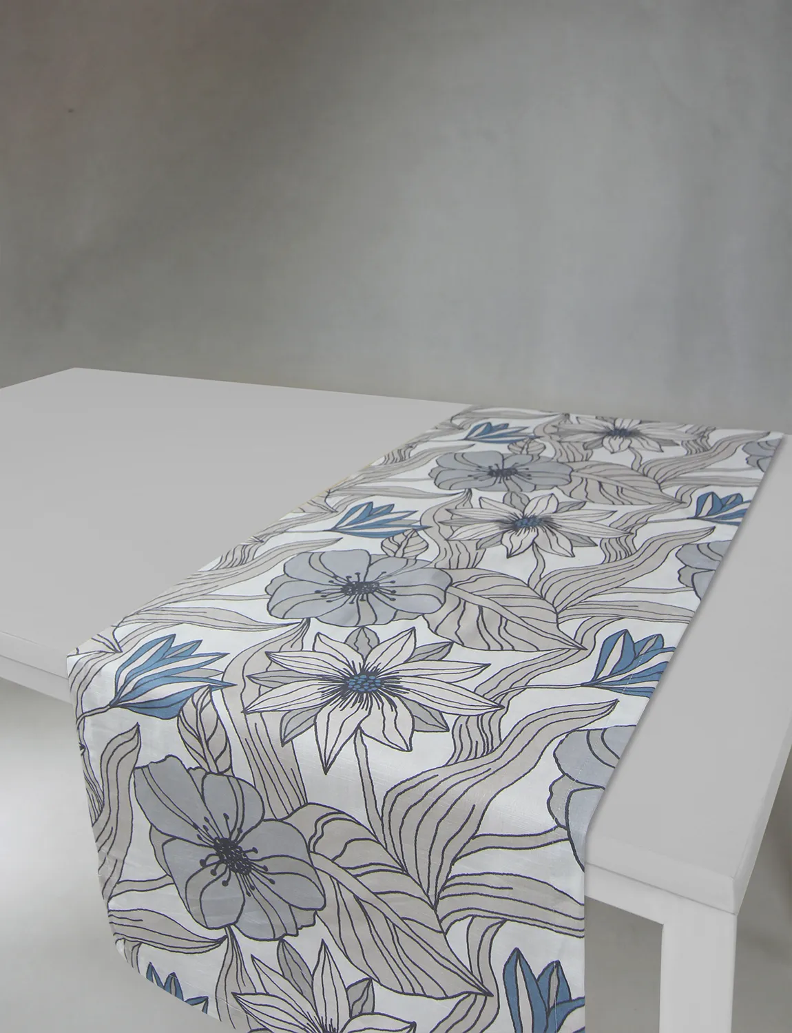 Table runner - Aurelia (blue)