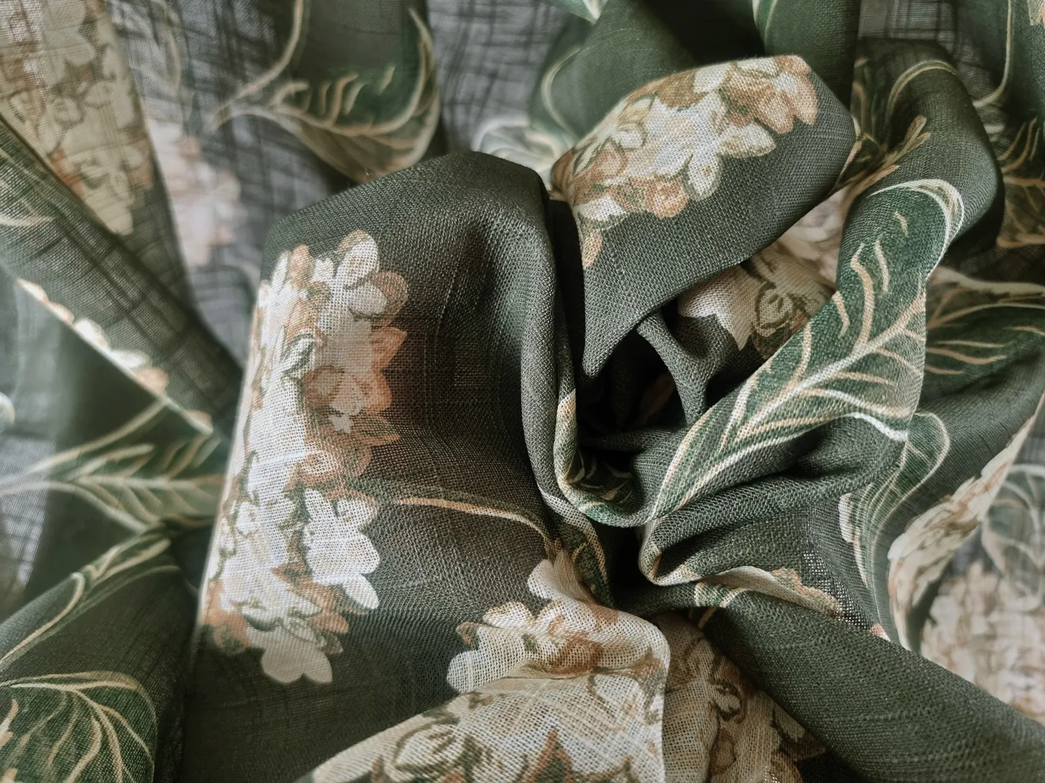 Table runner - Dorthe (green)