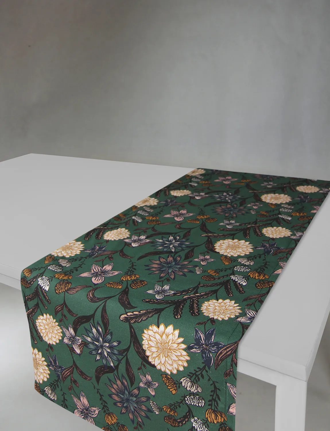 Table runner - Lotten (dark green)