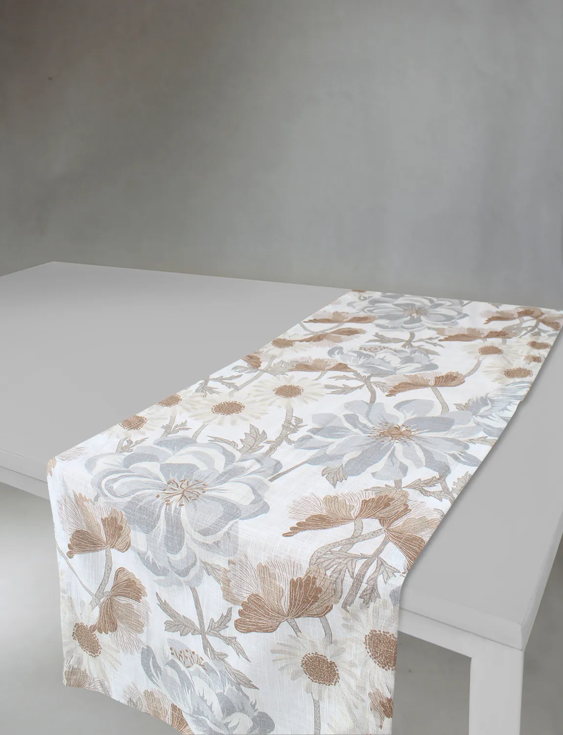 Table runner - Serena (grey/beige)