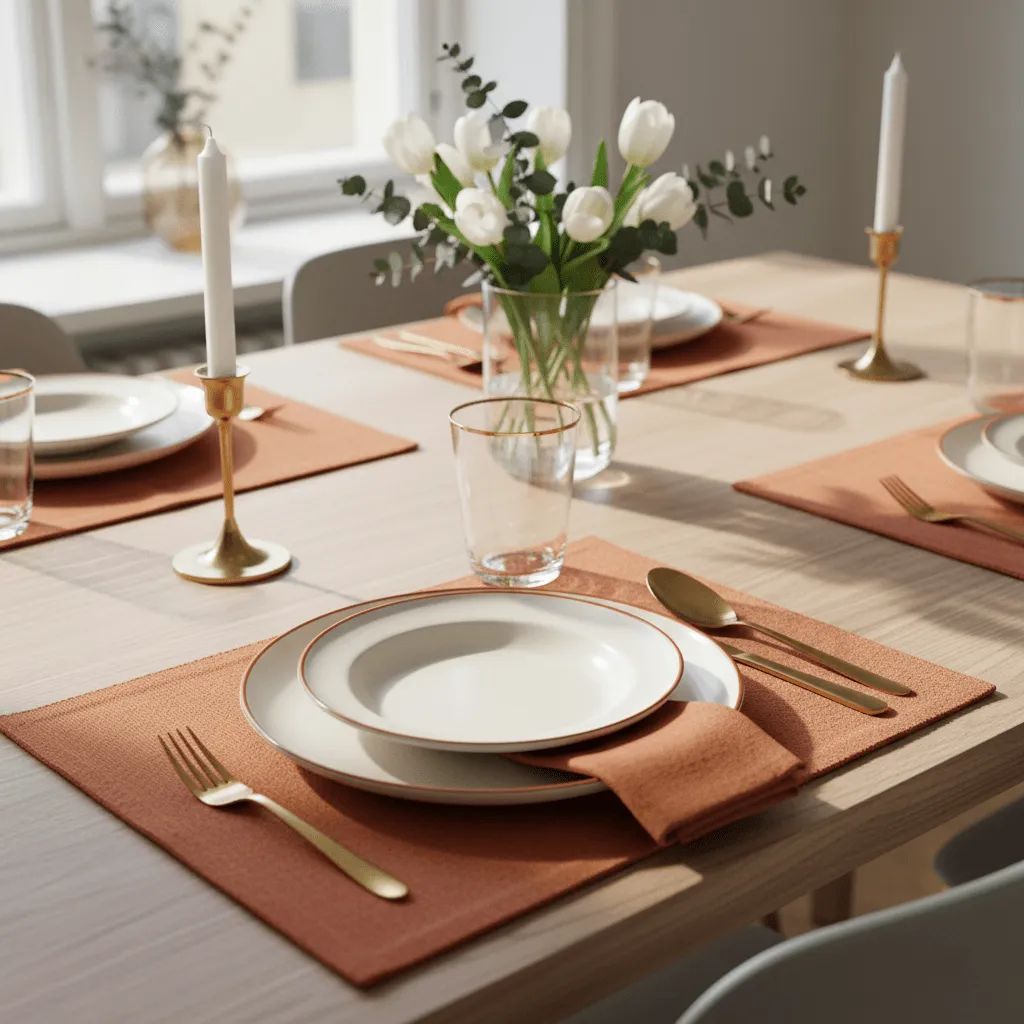 Placemat - 2 pack Niva (light brown)