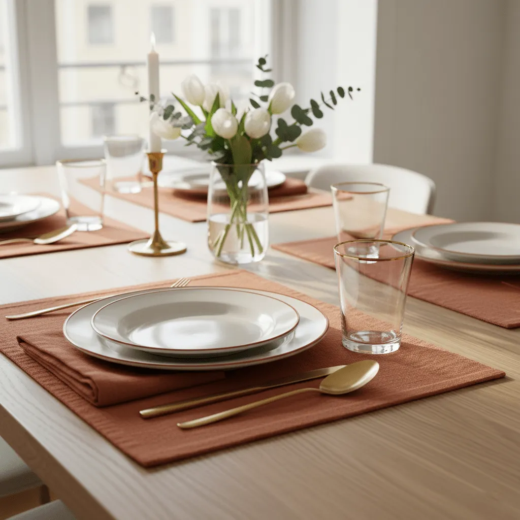 Placemat - 2 pack Niva (light brown)