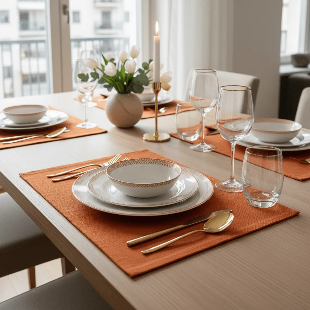 Placemat - 2 pack Niva (rust)