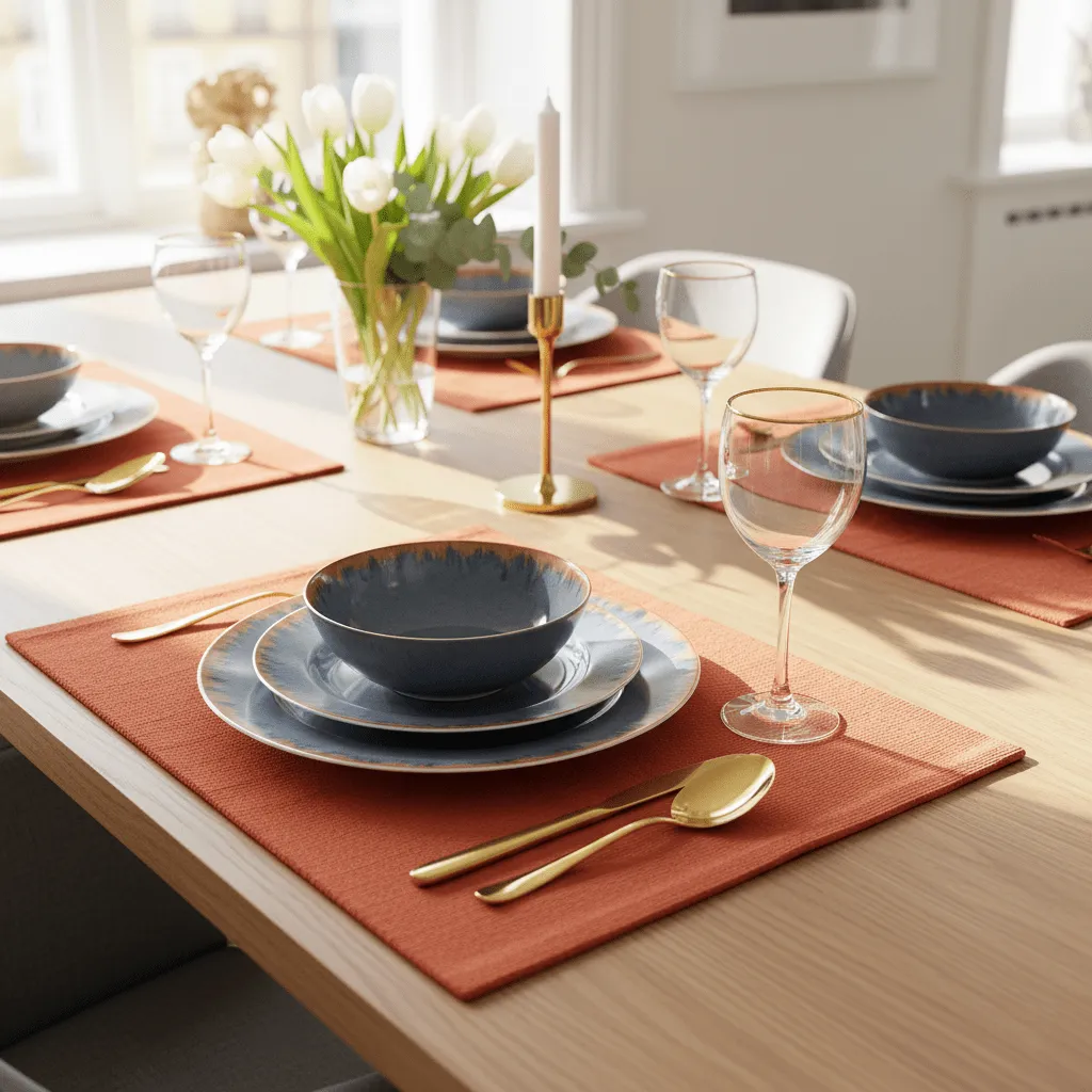 Placemat - 2 pack Niva (rust)