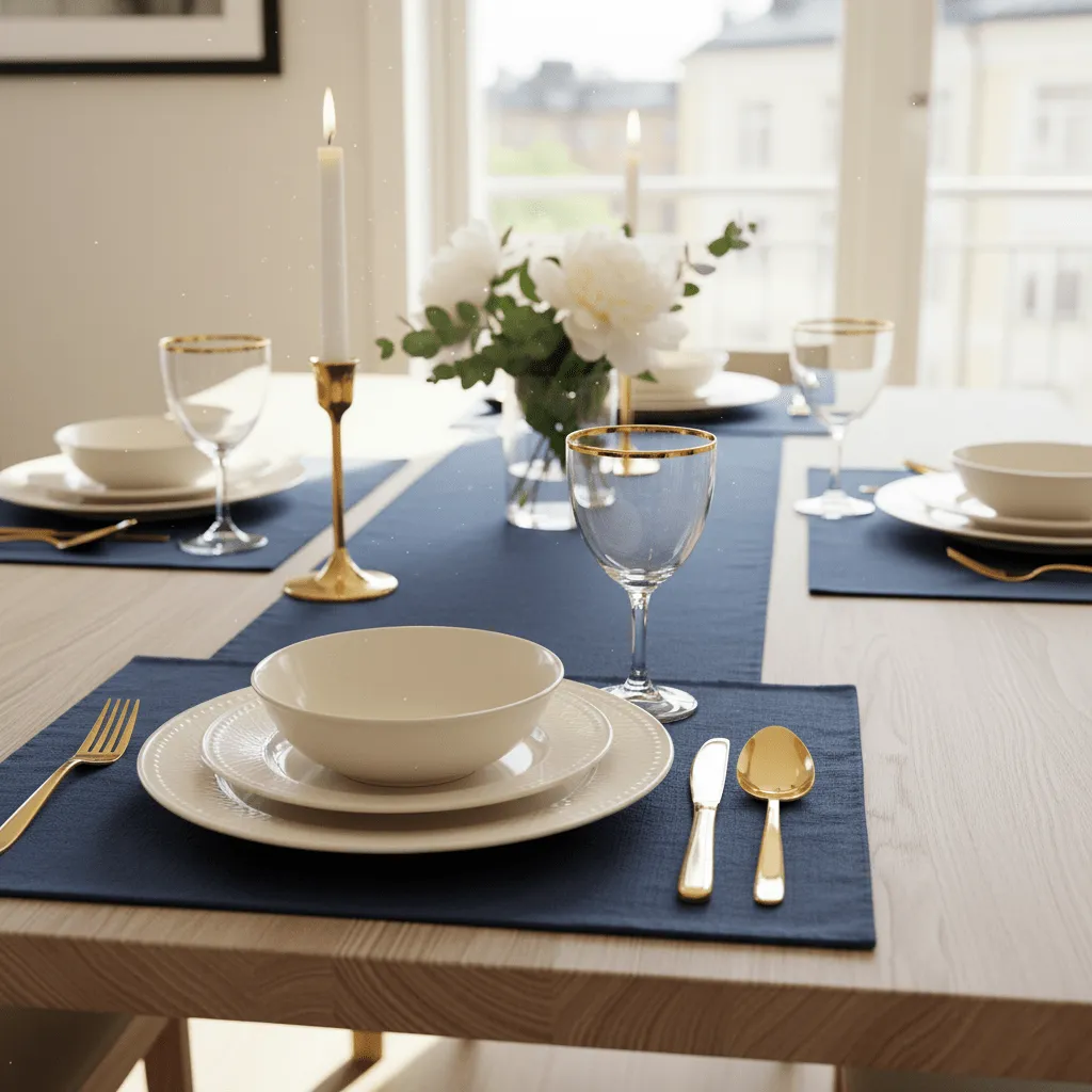 Placemat - 2 pack Niva (dark blue)