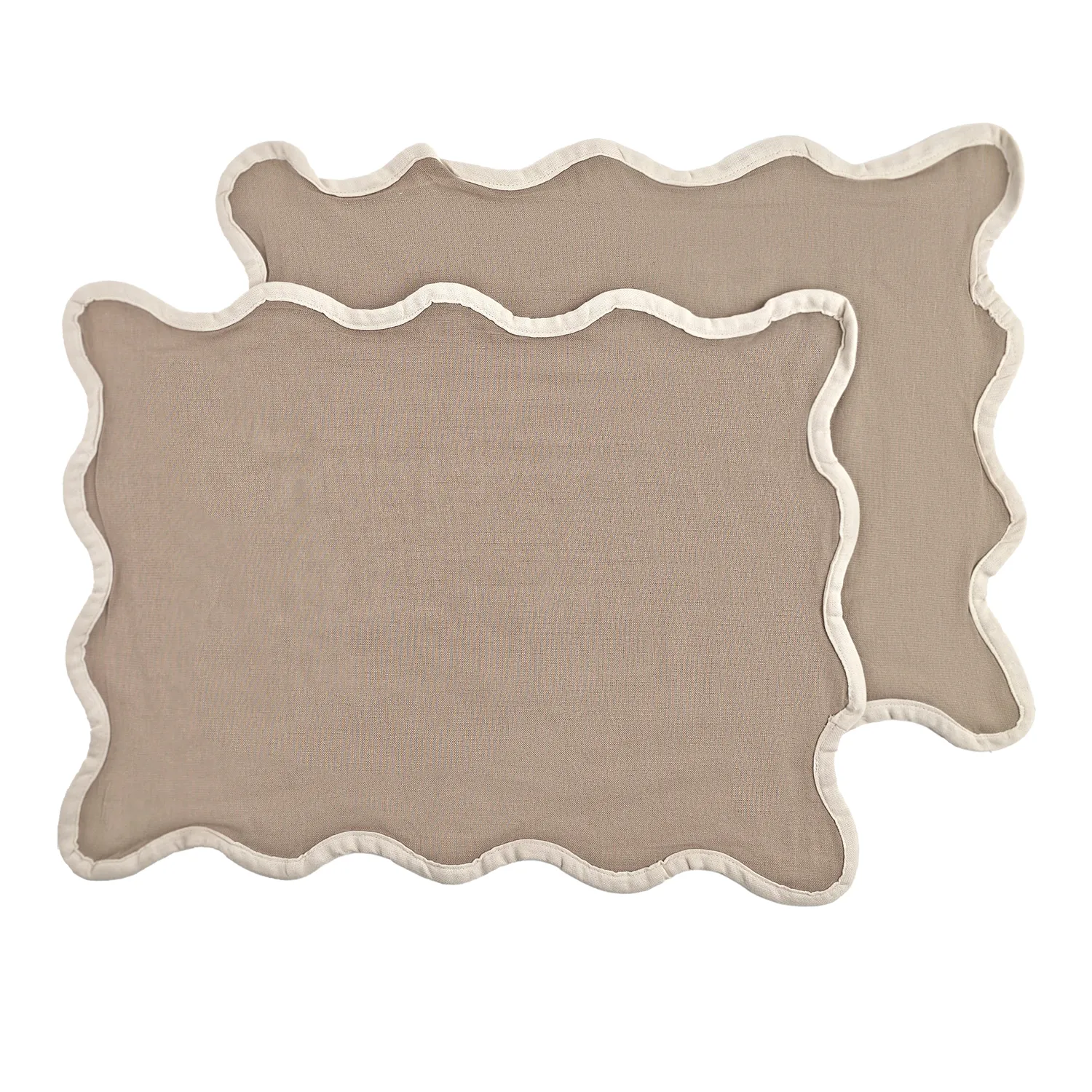 Placemat - 2 pack Yrsa (dark beige)