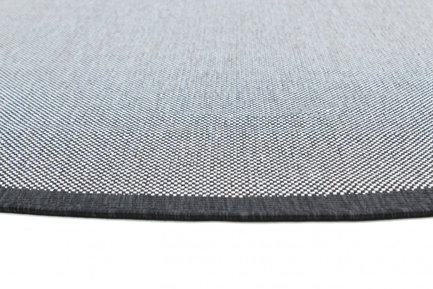 Round rug - Sortelha (black)