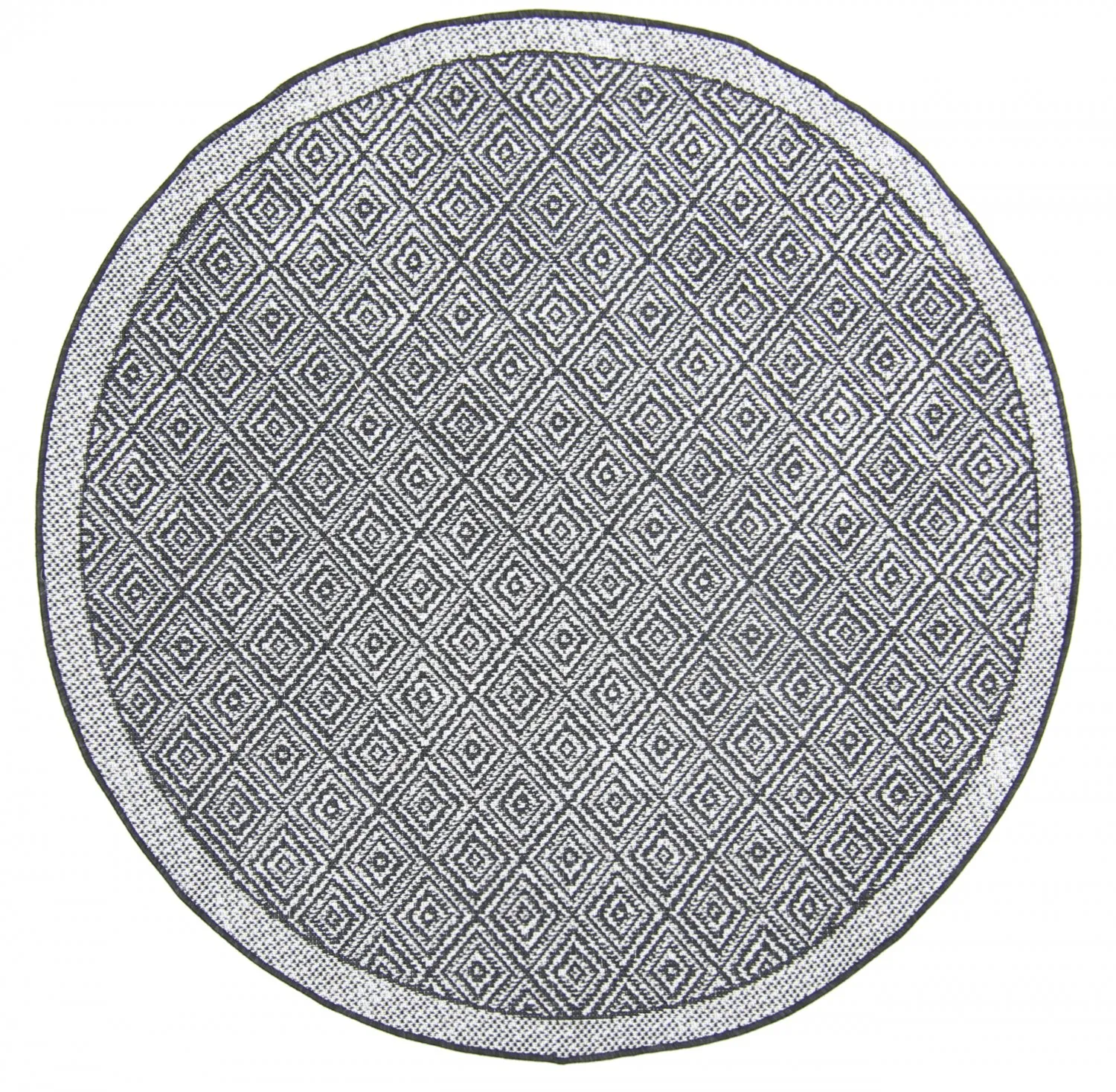 Round rug - Monsaraz (black)