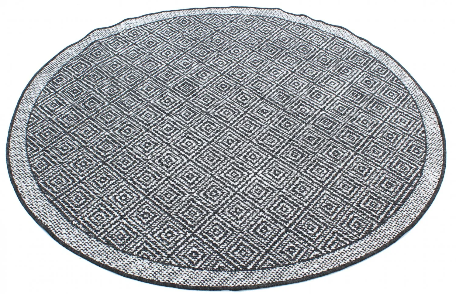 Round rug - Monsaraz (black)