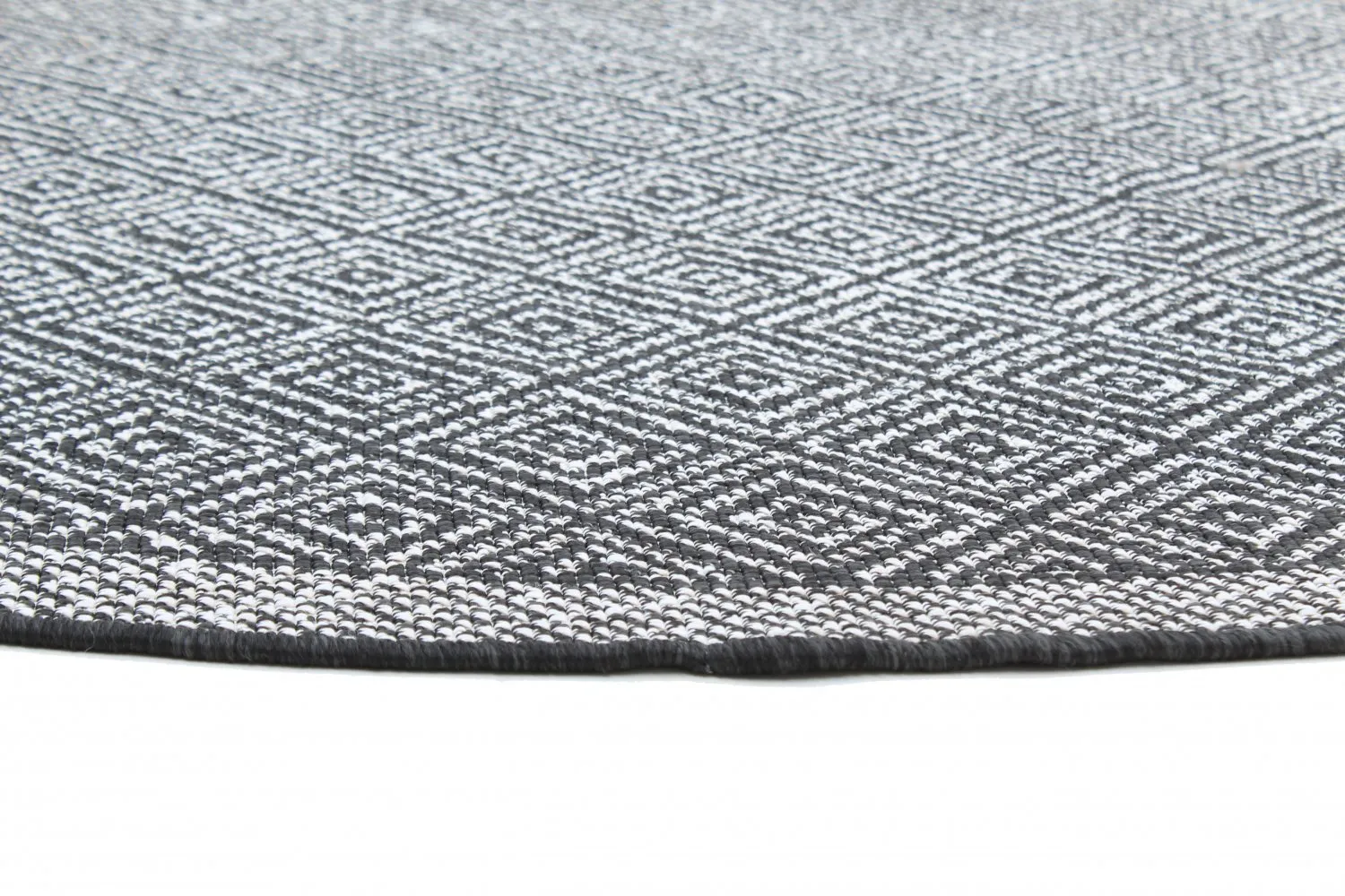 Round rug - Monsaraz (black)