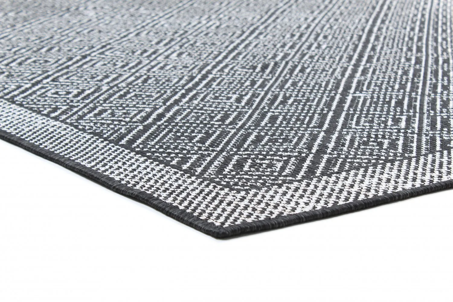 Indoor/Outdoor rug - Monsaraz (black)