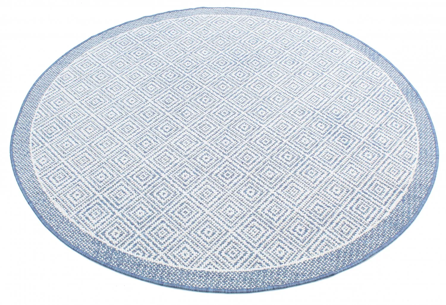 Round rug - Monsaraz (blue)