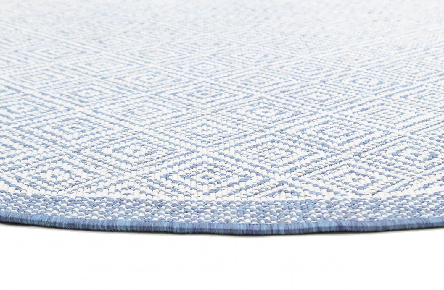 Round rug - Monsaraz (blue)