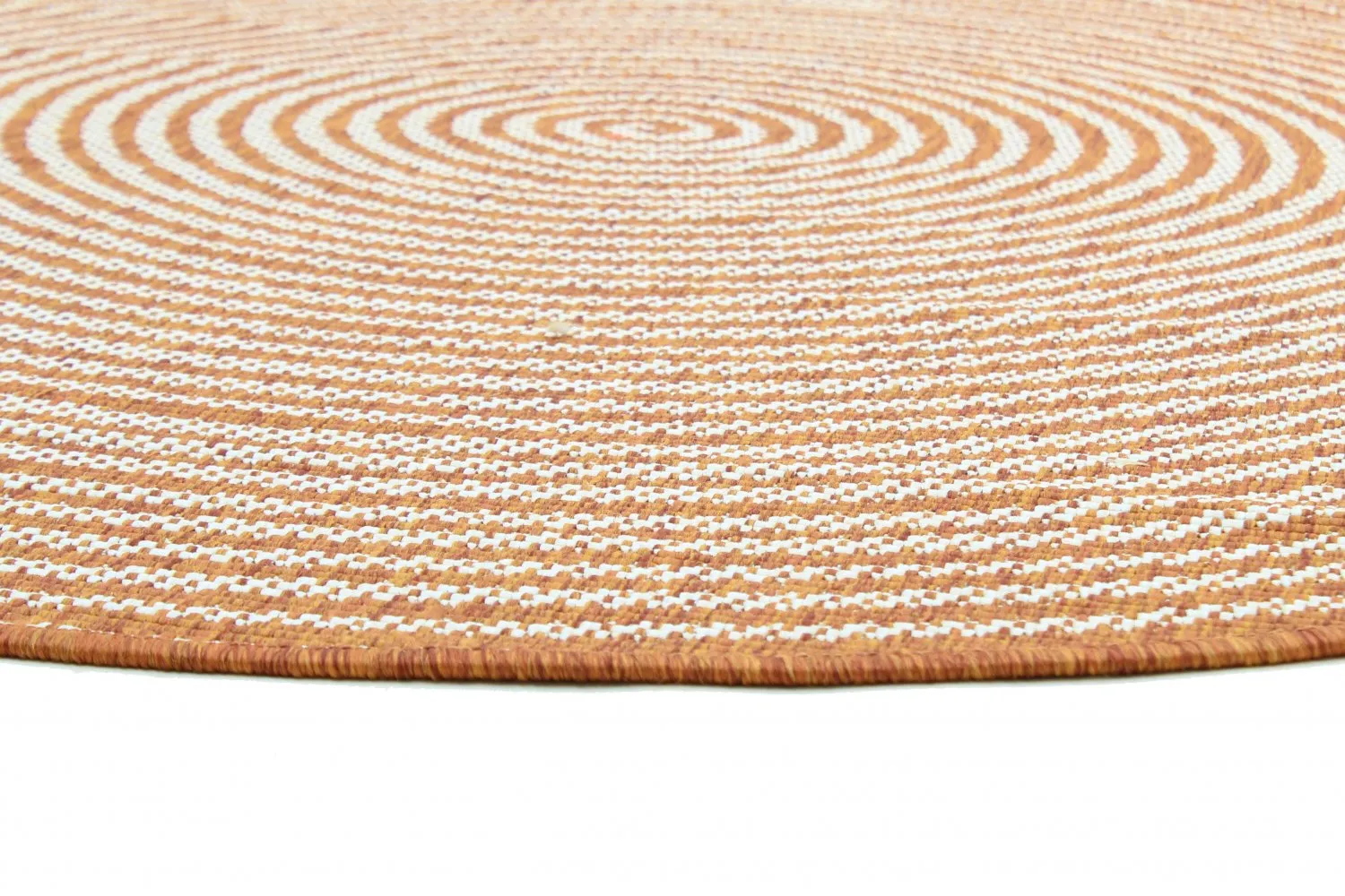Round rug - Ferragudo (orange)