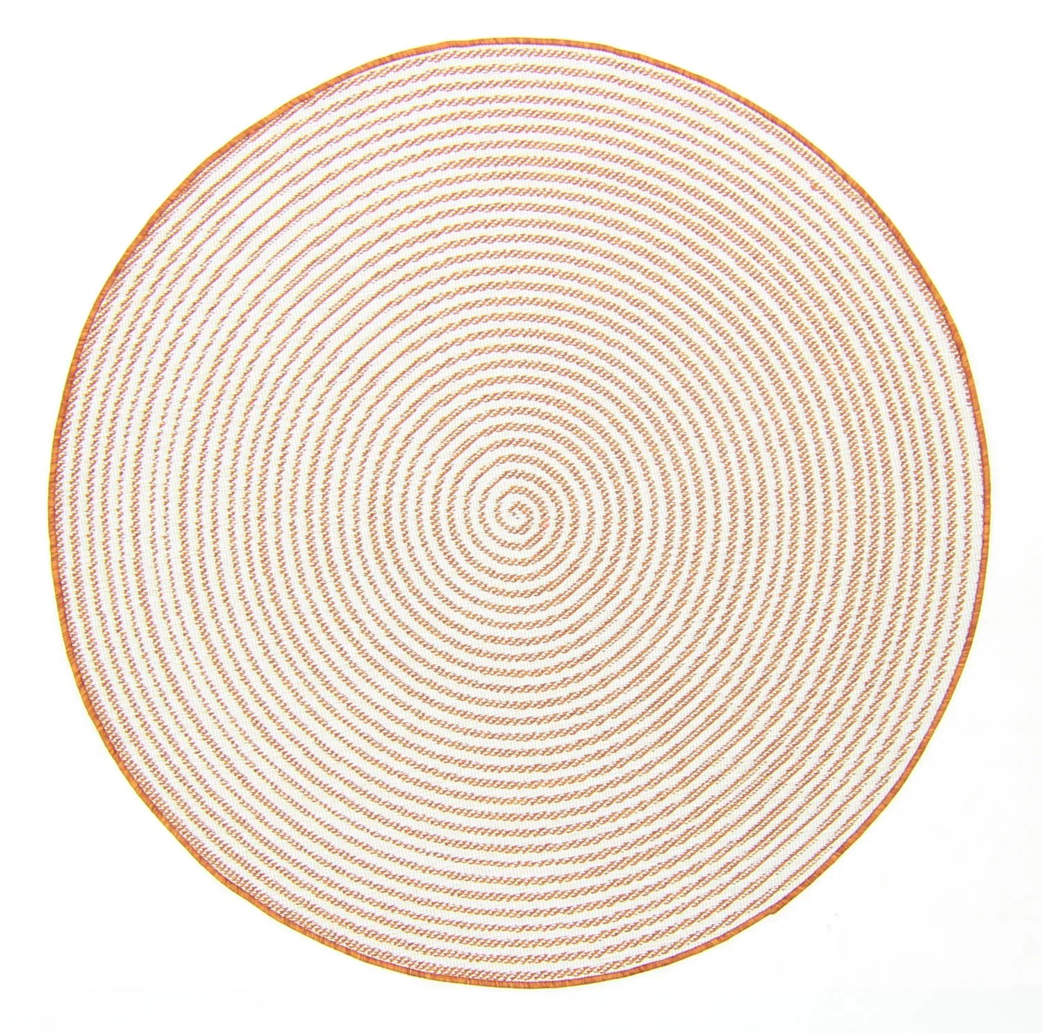 Round rug - Ferragudo (orange)
