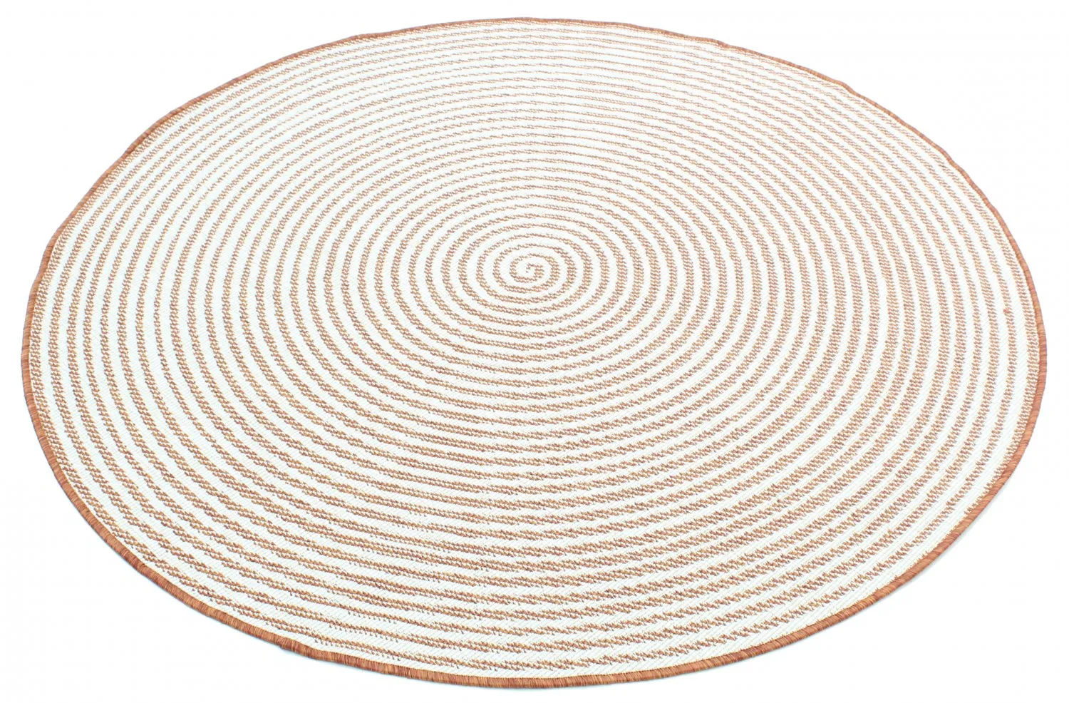 Round rug - Ferragudo (orange)