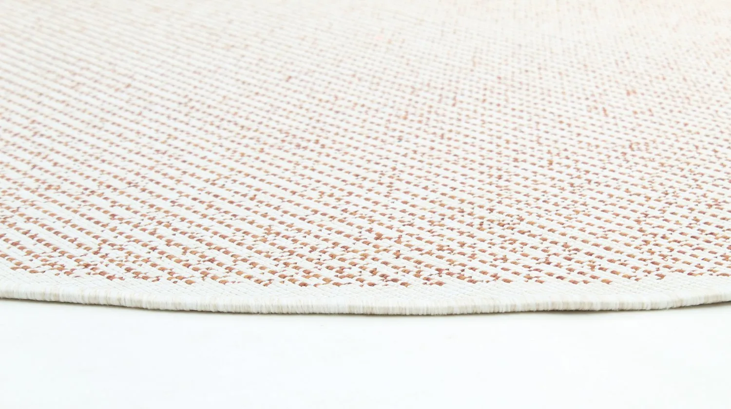 Round rug - Tromsø (orange)