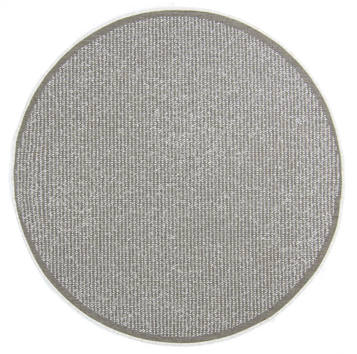 Round rug - Tromsø (brown)