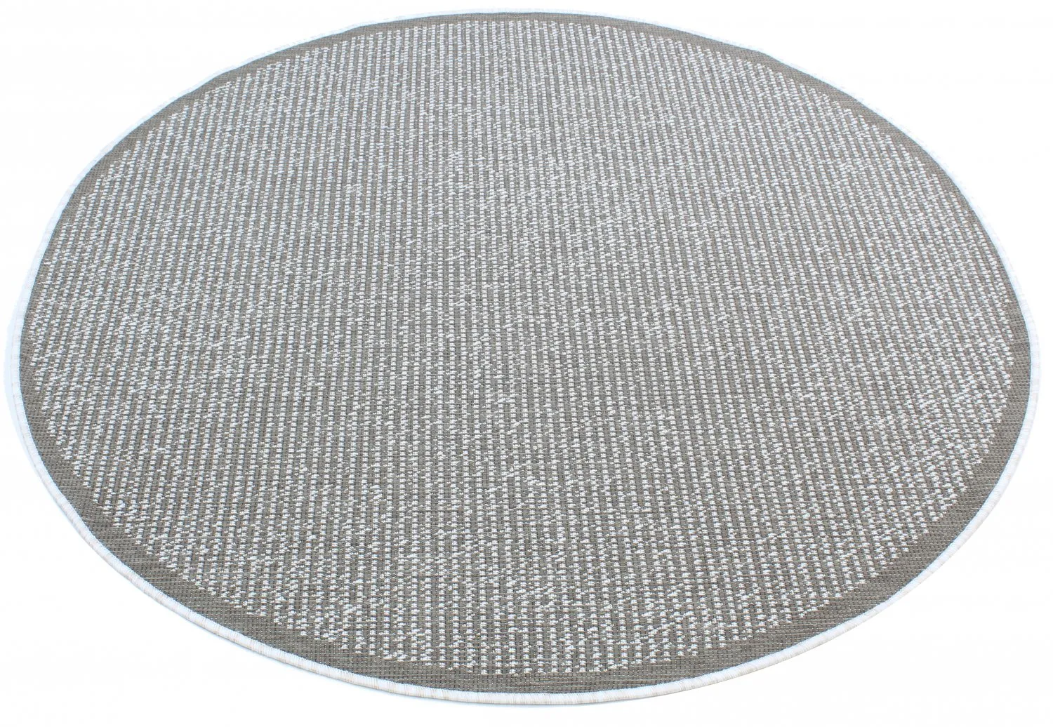 Round rug - Tromsø (brown)