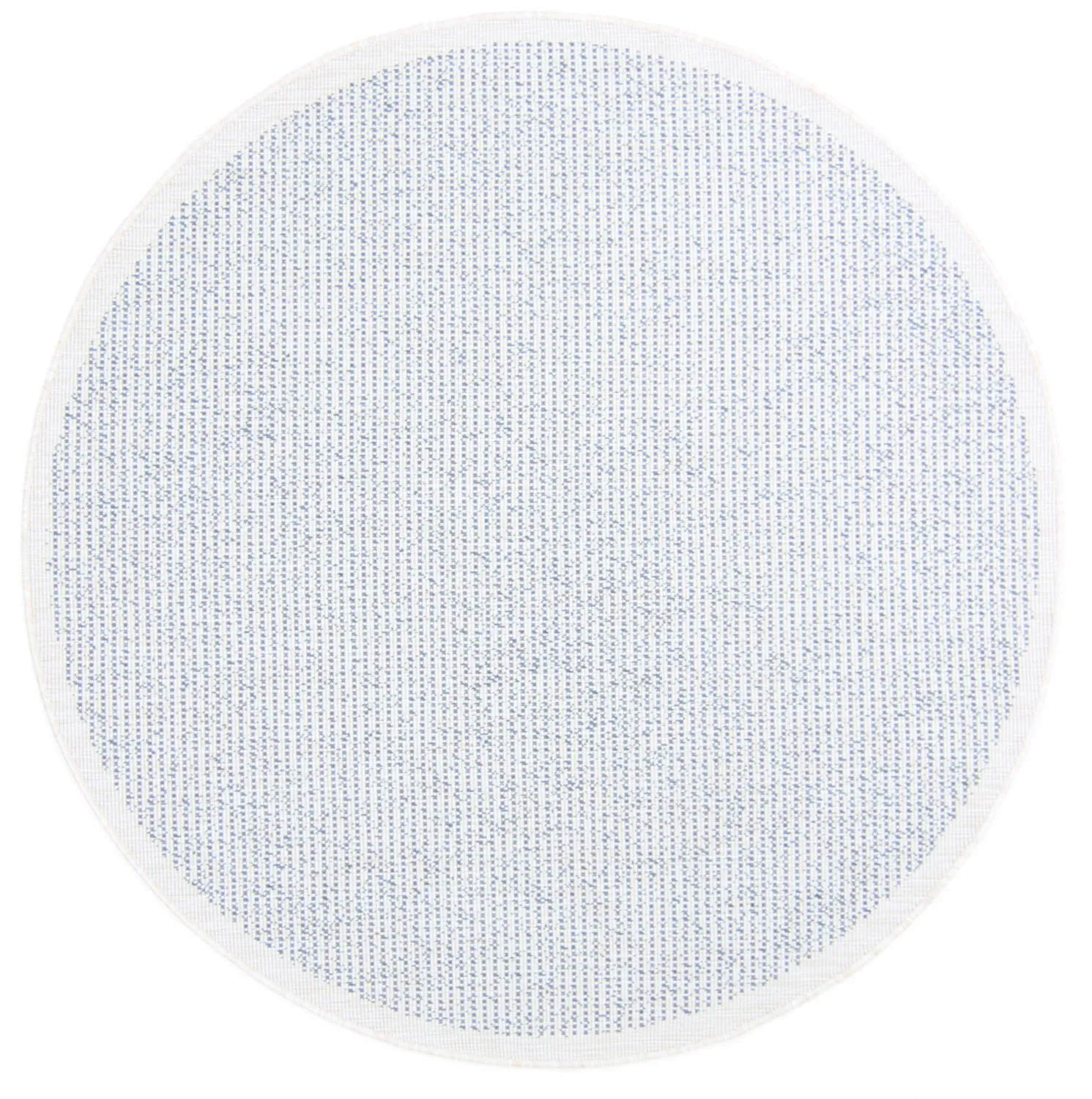 Round rug - Tromsø (blue)