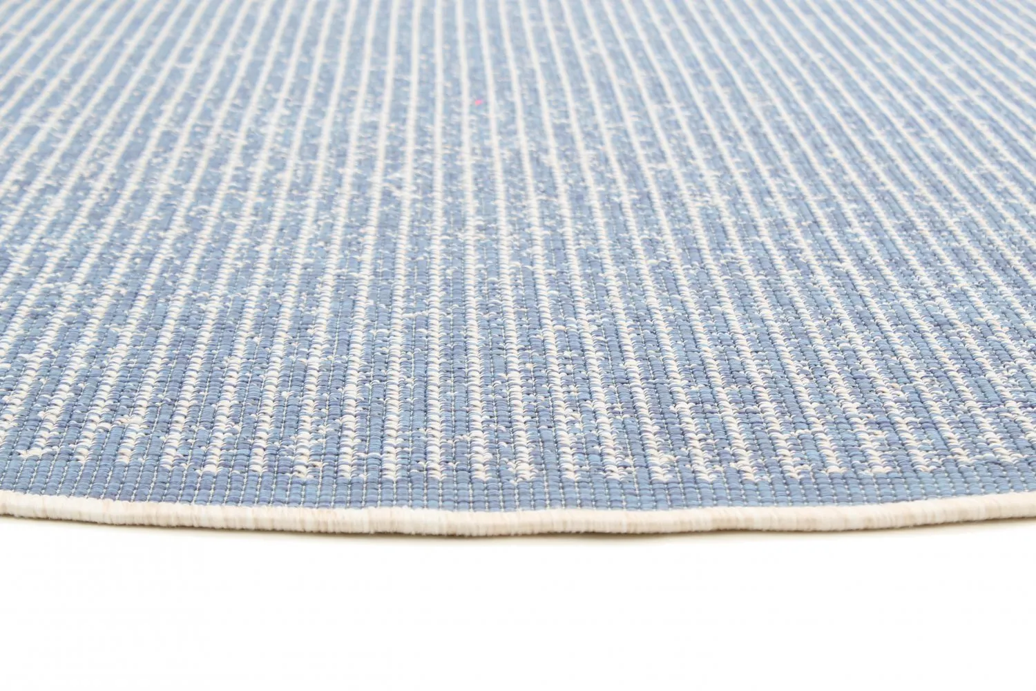Round rug - Tromsø (blue)