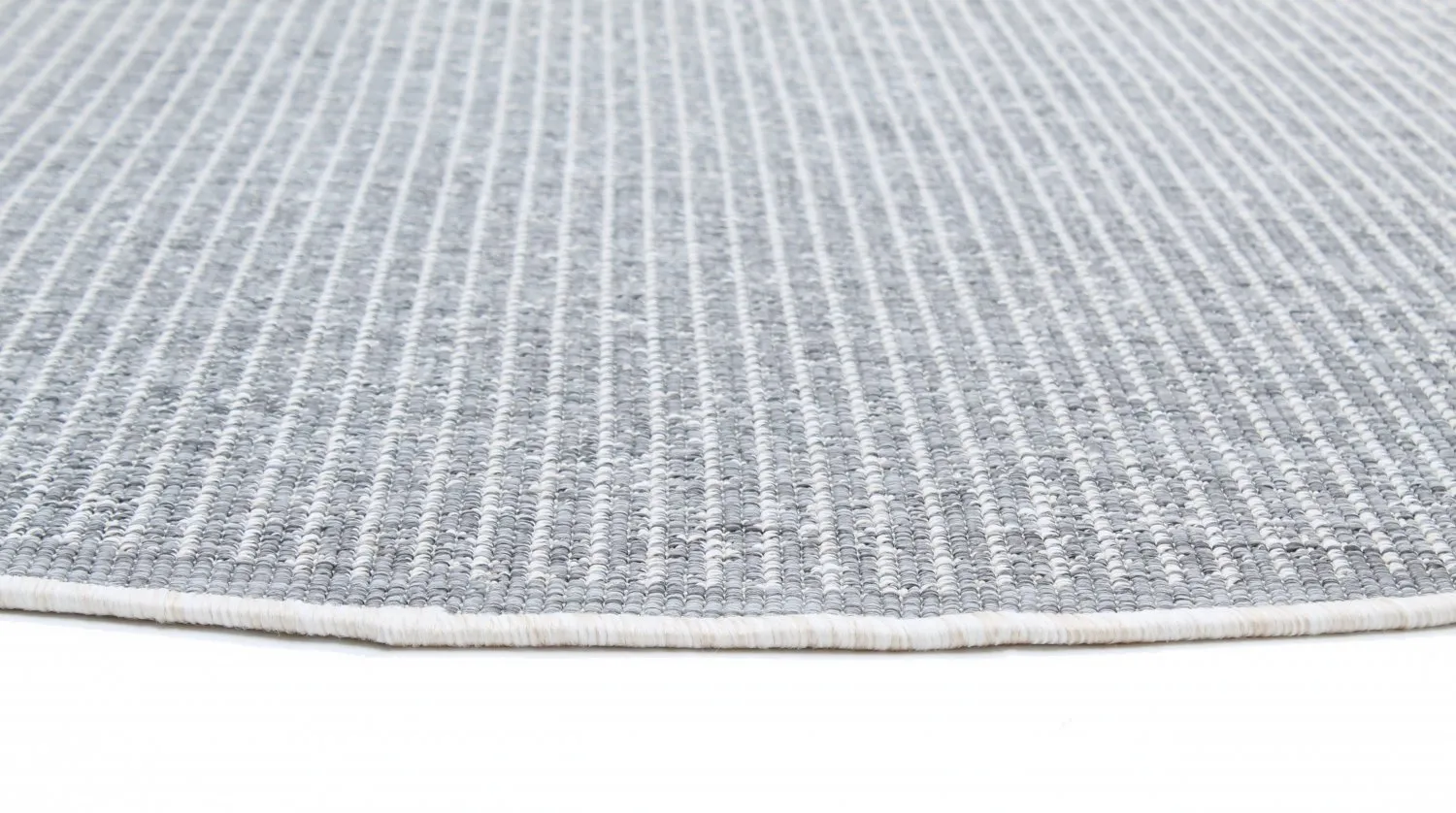 Round rug - Tromsø (grey)