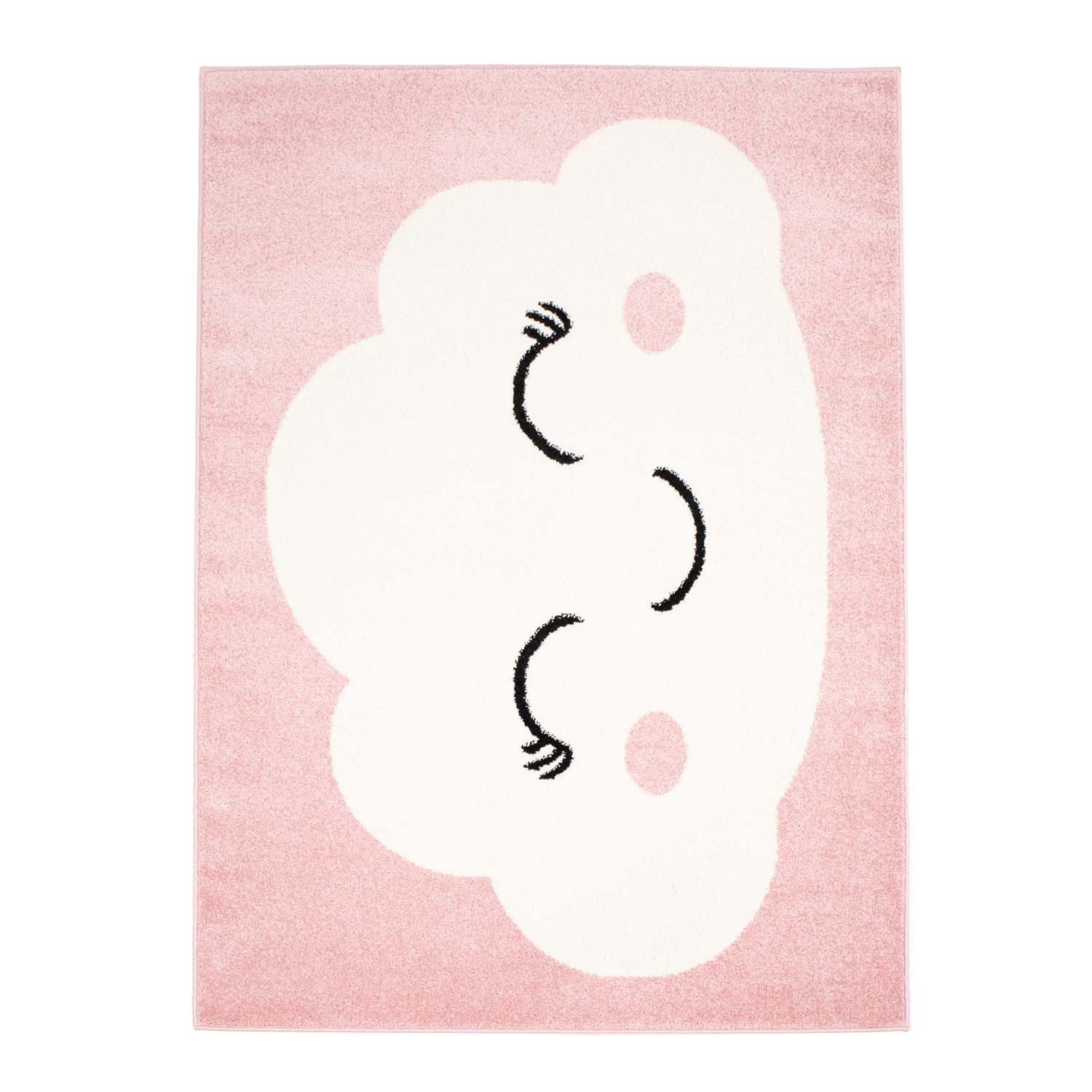 Childrens rugs - Bubble Smile (pink)