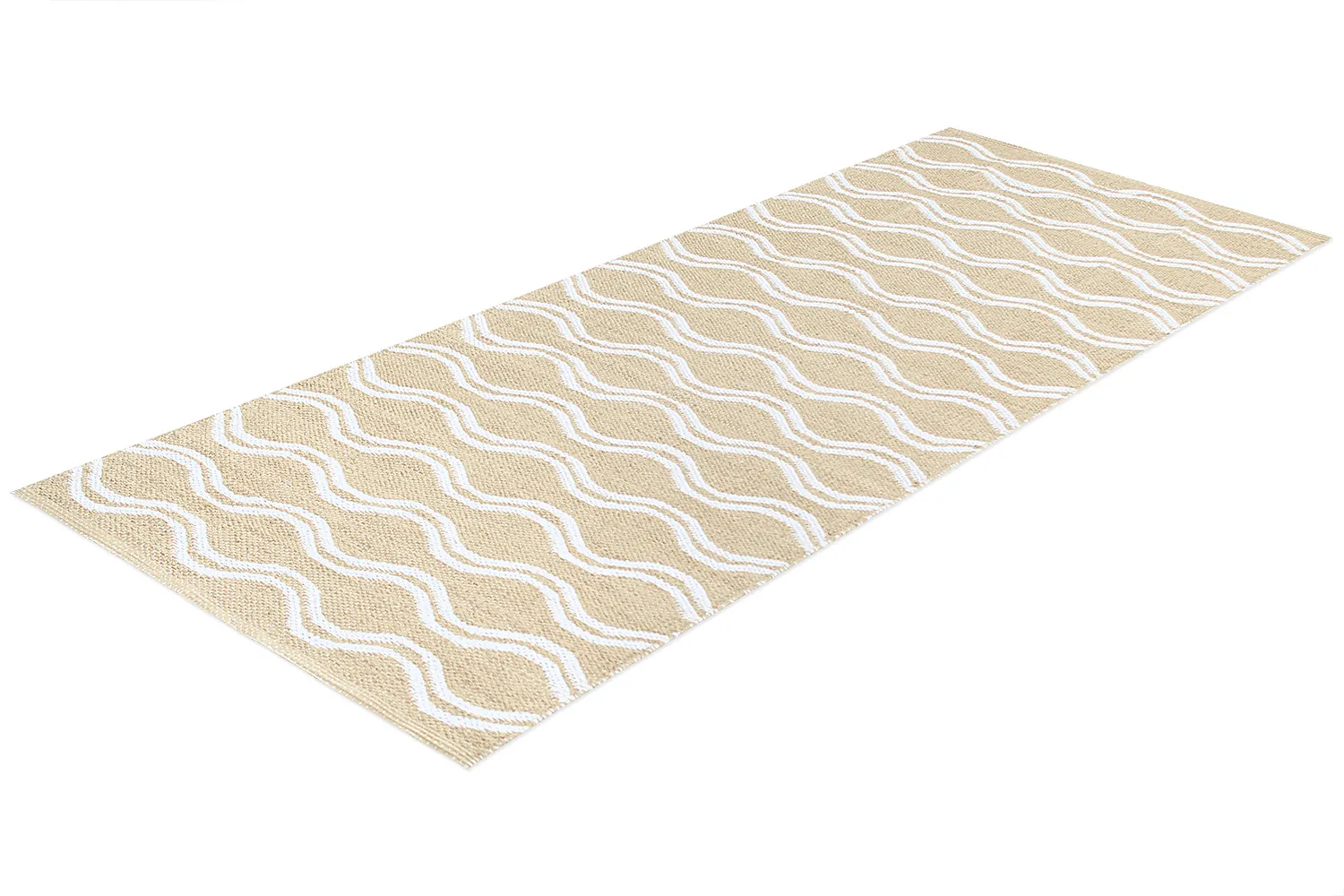 Plastic Mats - Camden (beige/white)