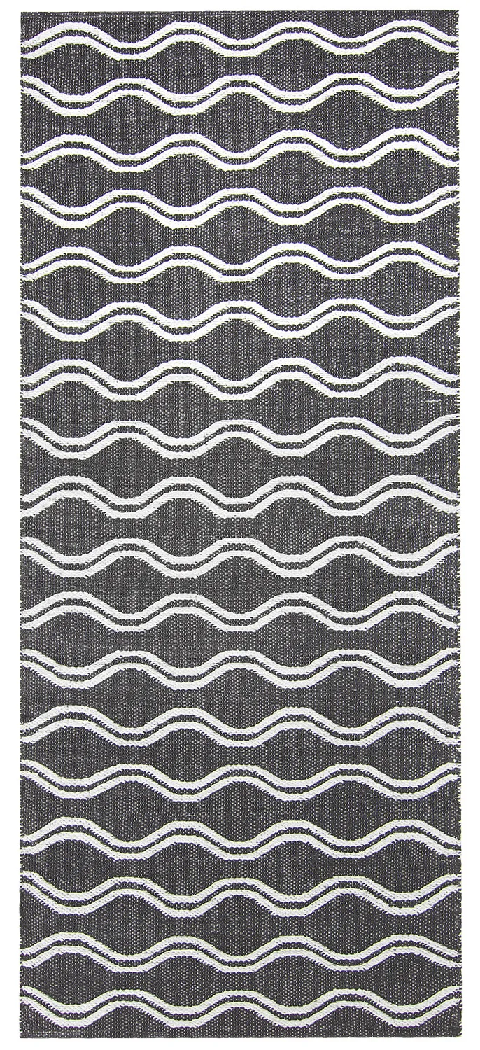 Plastic Mats - Camden (black/white)
