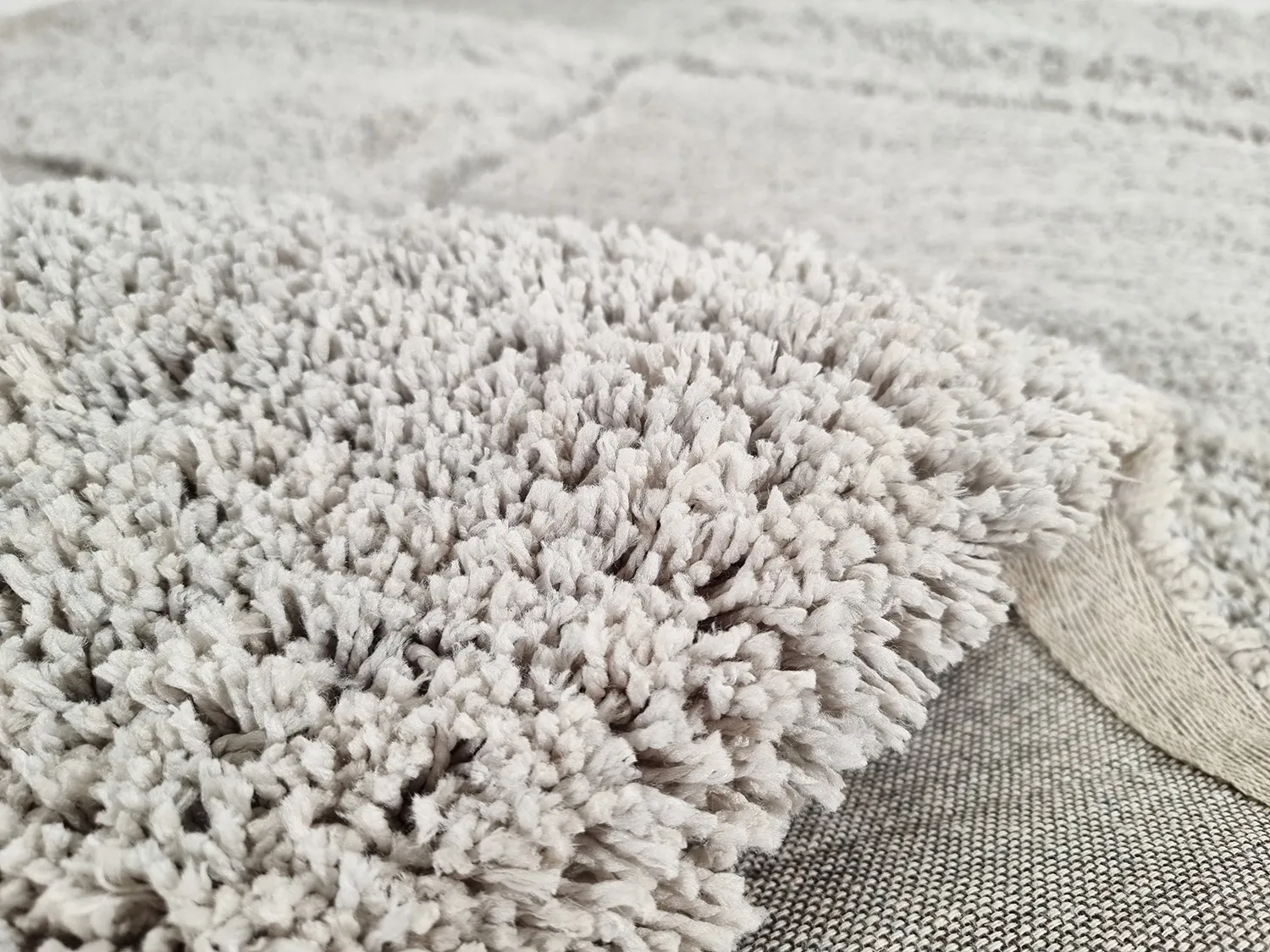 Shaggy rugs - Cannes (grey)