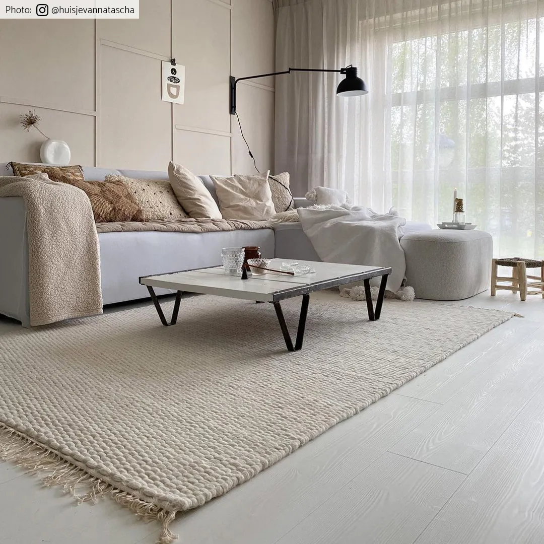 Wool rug - Cartmel (offwhite)