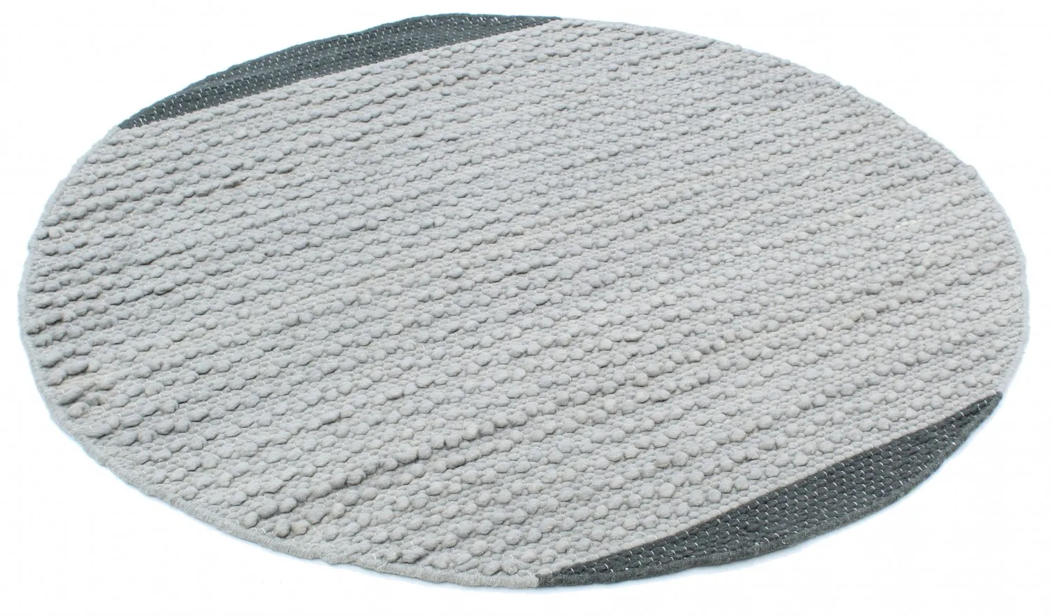 Round rug - Odessa (grey)