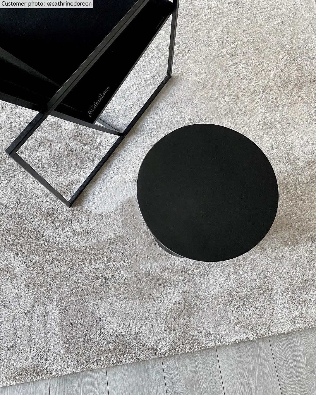 Viscose rug - Jodhpur Special Luxury Edition (light grey/beige)