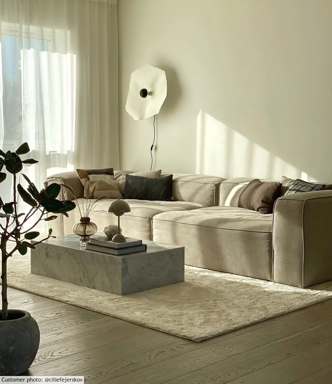 Shaggy rugs - Aranga Super Soft Fur (beige)