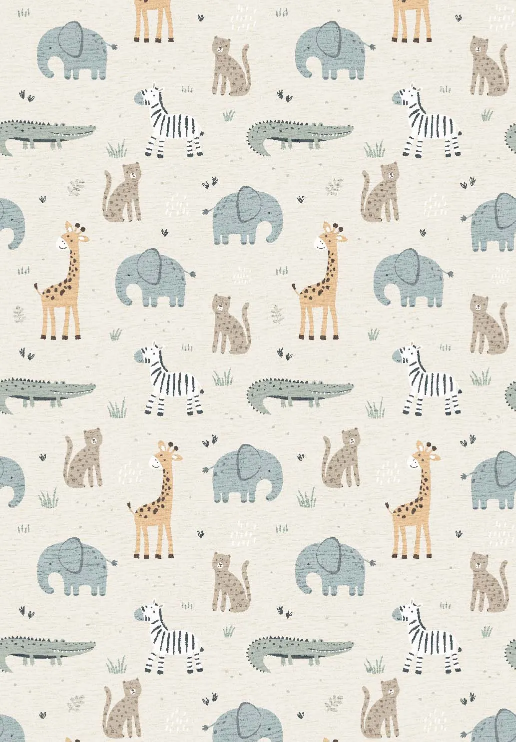 Childrens rugs - Safari Friends (multi)