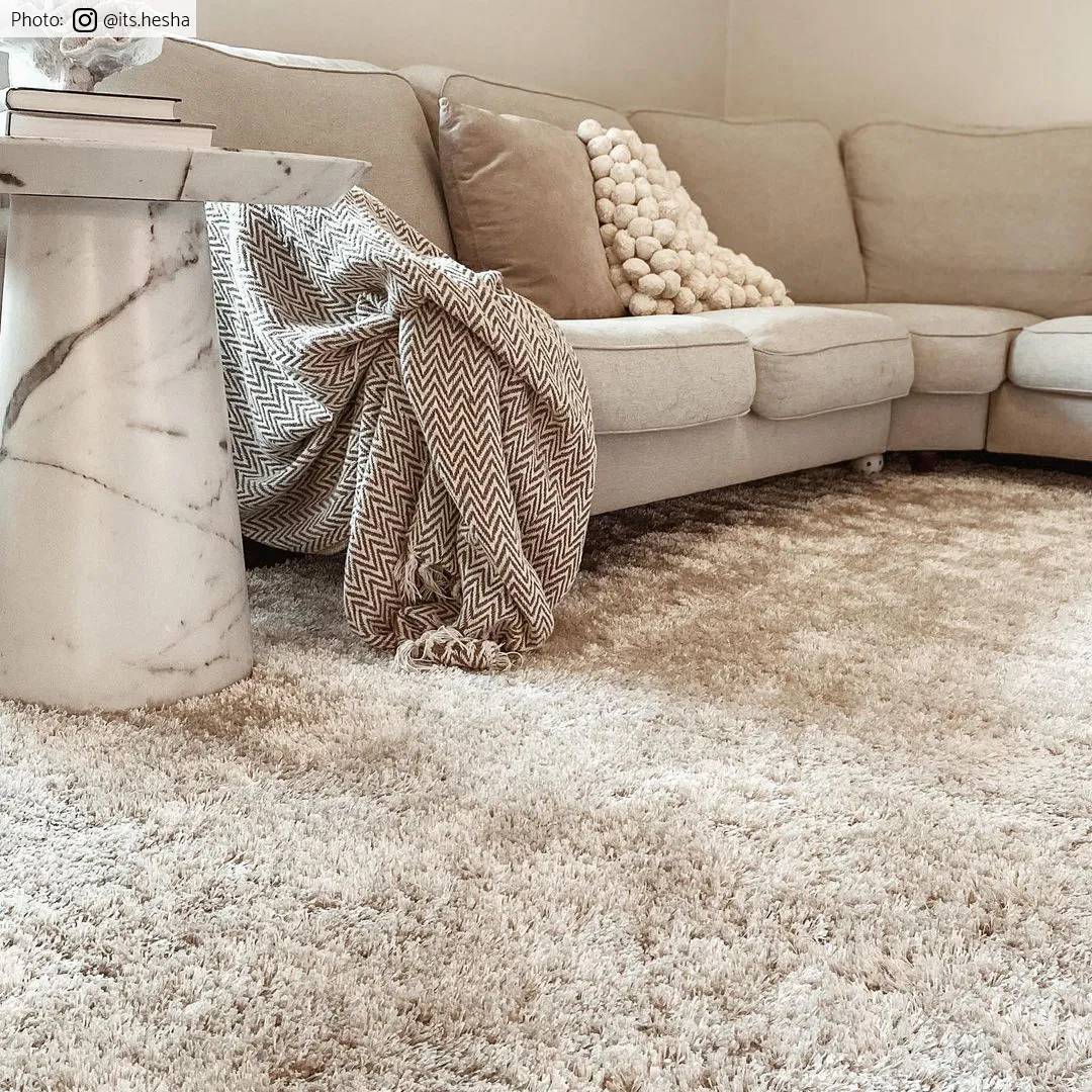 Shaggy rugs - Cosy (beige)