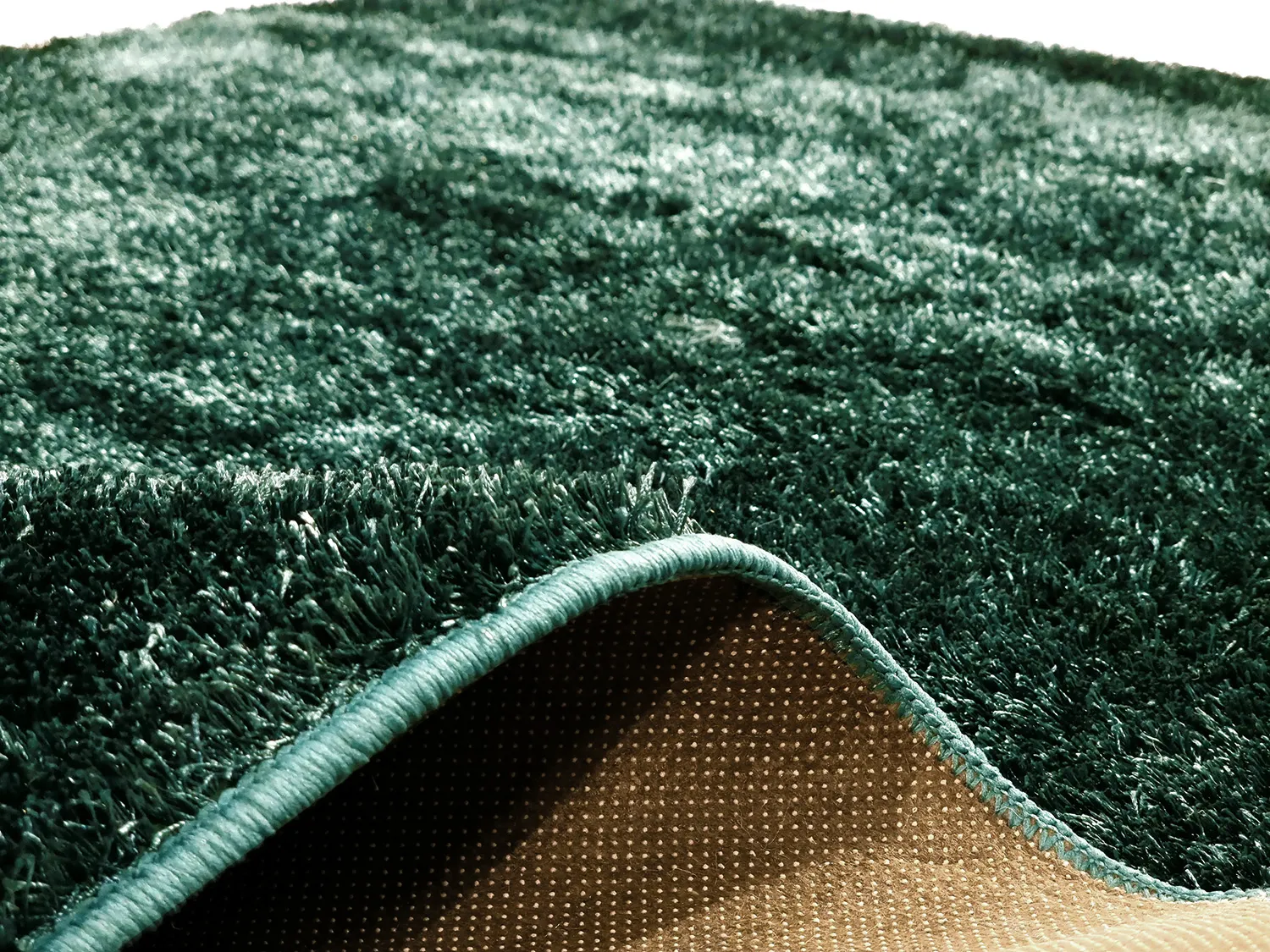Shaggy rugs - Cosy (dark green)