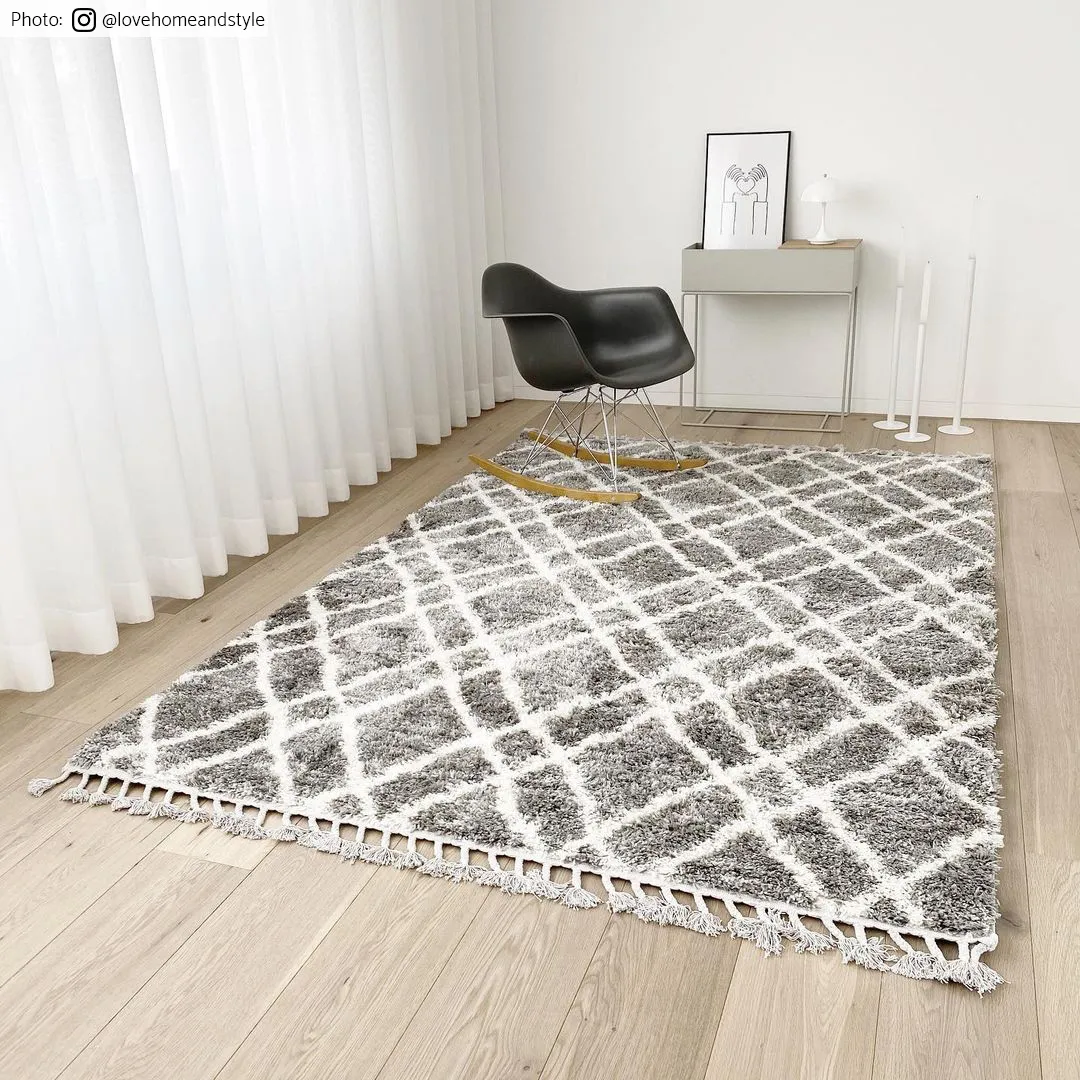 Shaggy rugs - Cotopaxi (grey)