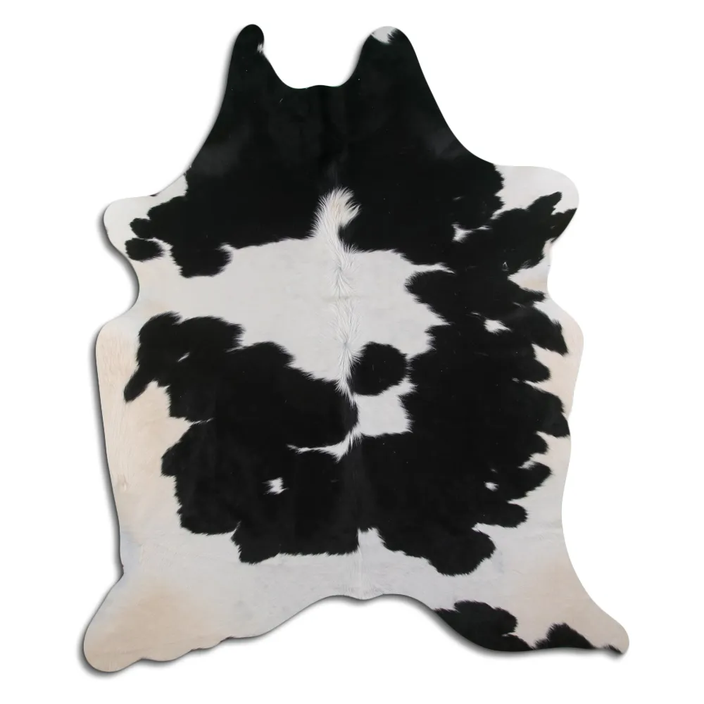 Cowhide - black and white 08