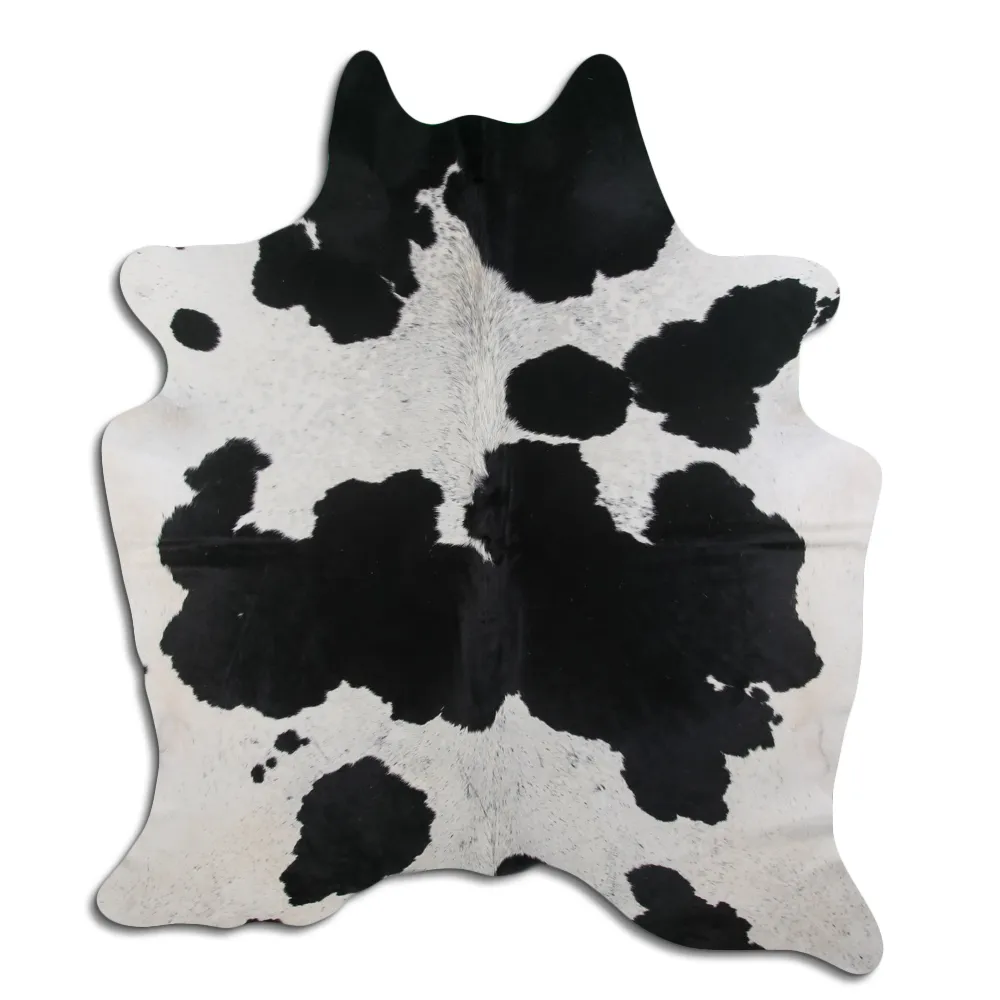 Cowhide - black and white 14