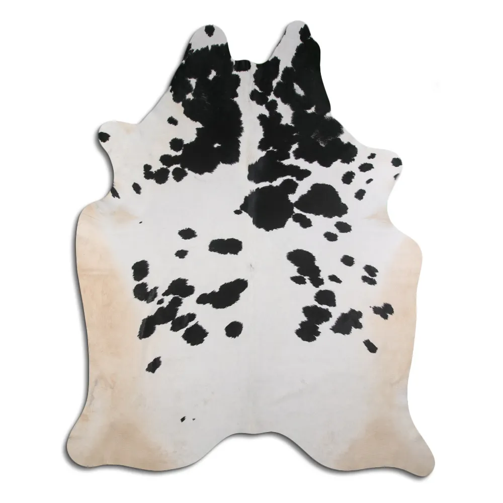 Cowhide - black and white 15