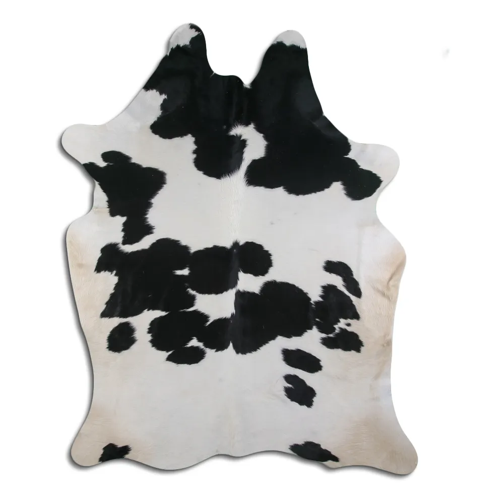 Cowhide - black and white 16