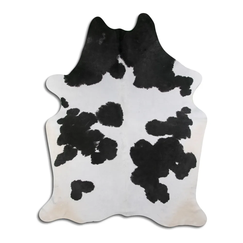 Cowhide - black and white 25