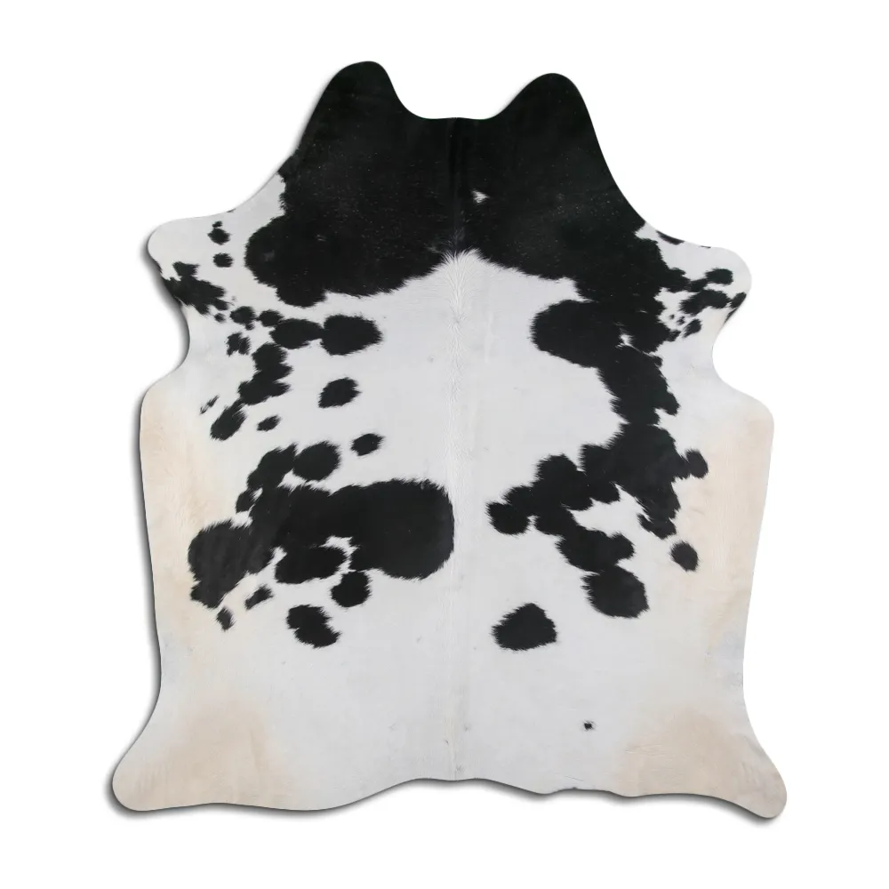 Cowhide - black and white 57
