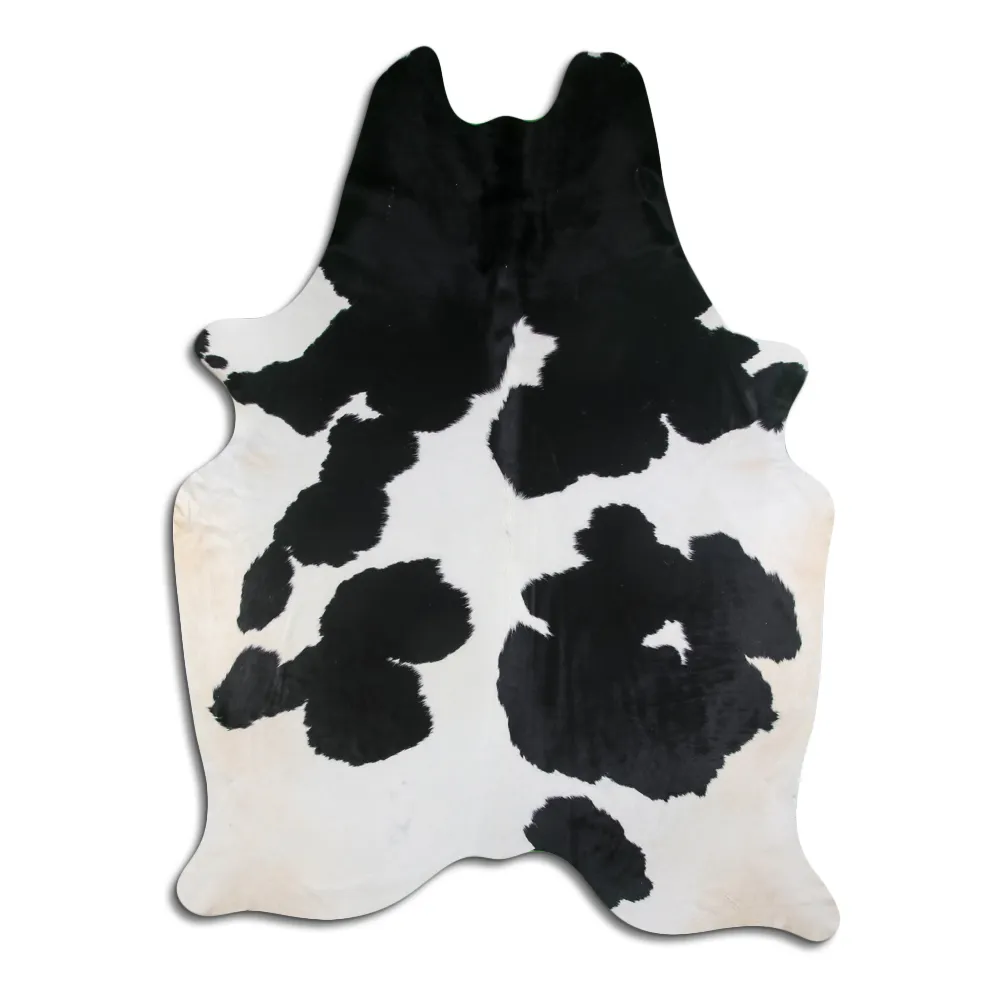 Cowhide - black and white 75