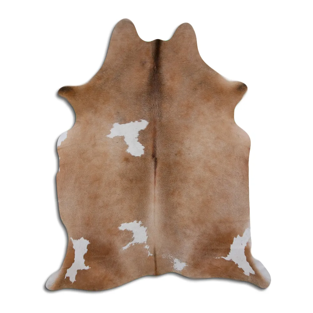 Cowhide - Classic Brown and White 12