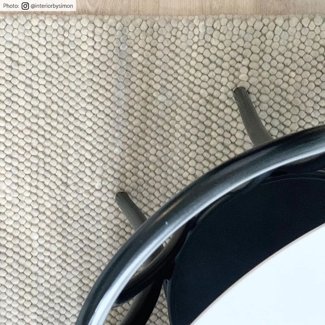 Wool rug - Avafors Wool Bubble (beige)