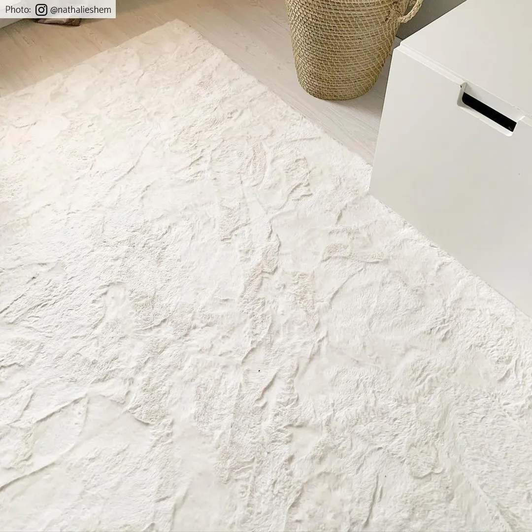 Shaggy rugs - Aranga Super Soft Fur (white)