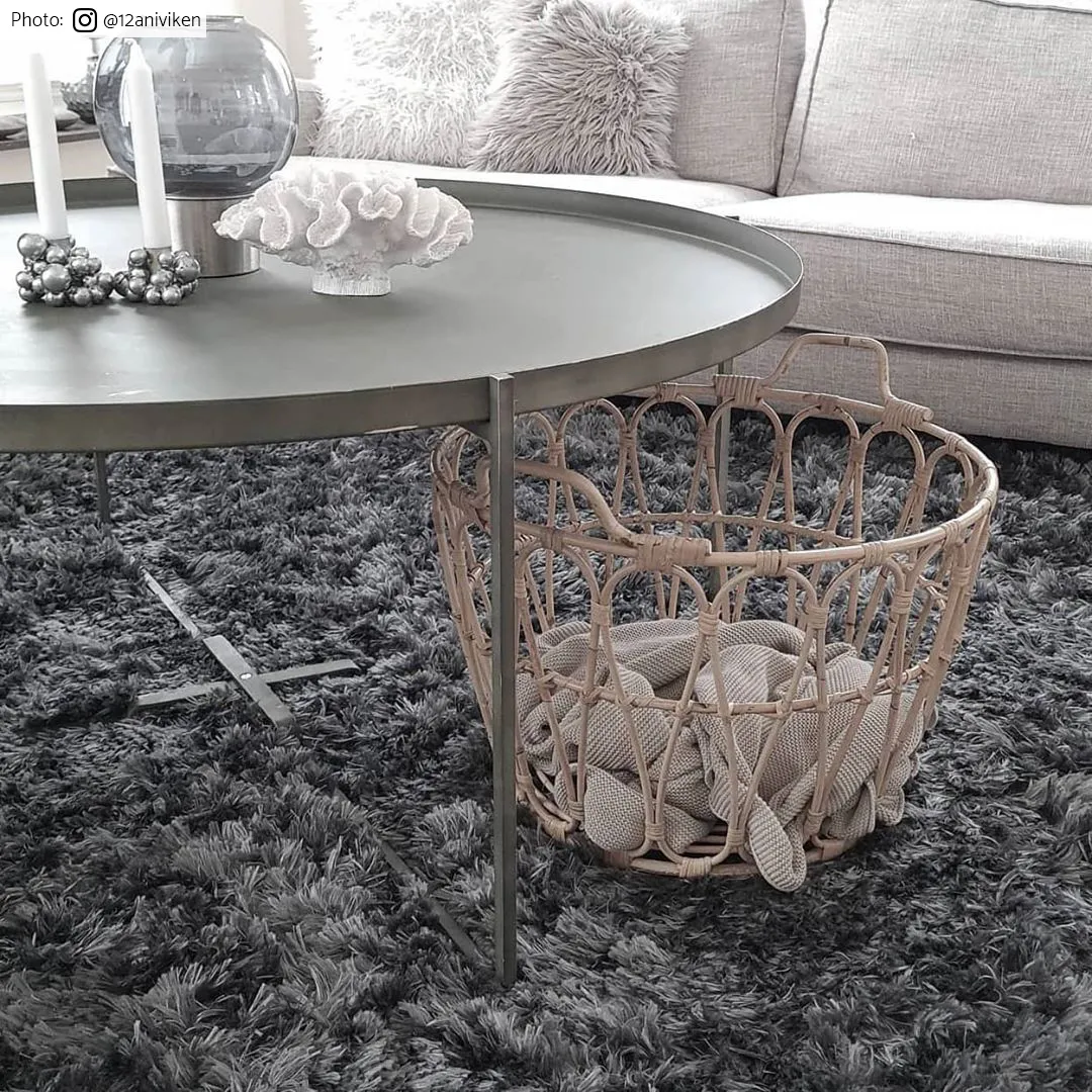 Shaggy rugs - Janjira (grey)